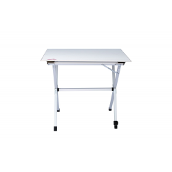 Стіл Tramp з алюмінієвою стільницею 80x60x70см TRF-063