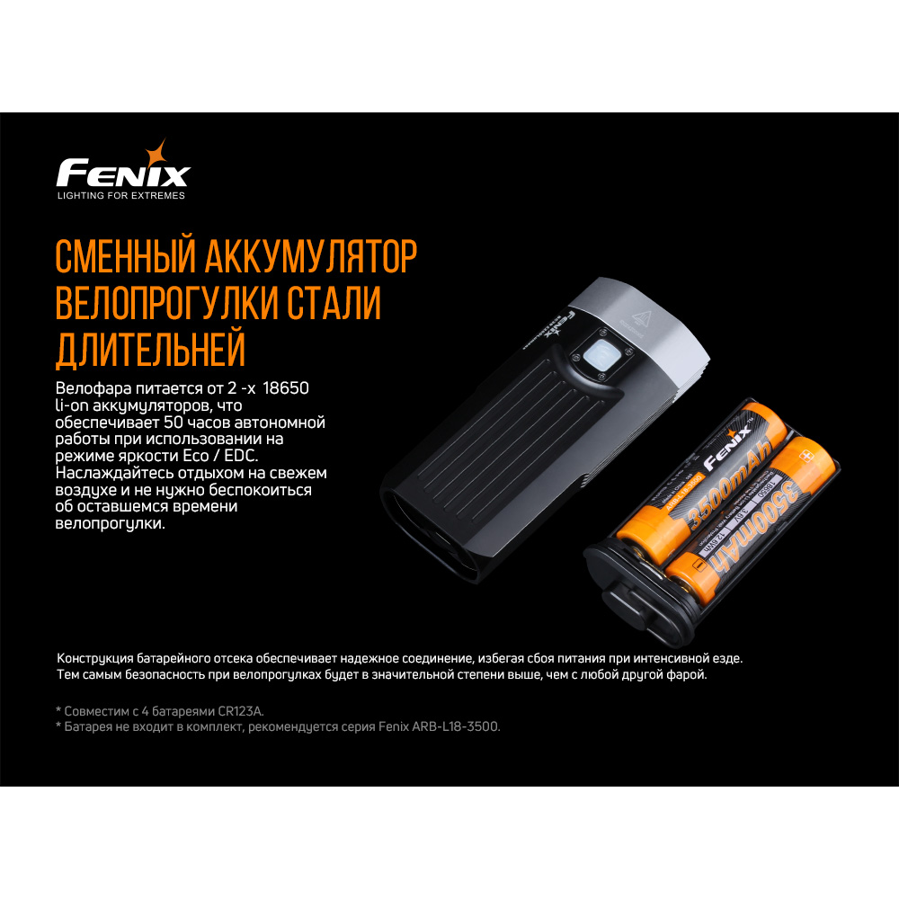 Велофара Fenix BC30 V2.0