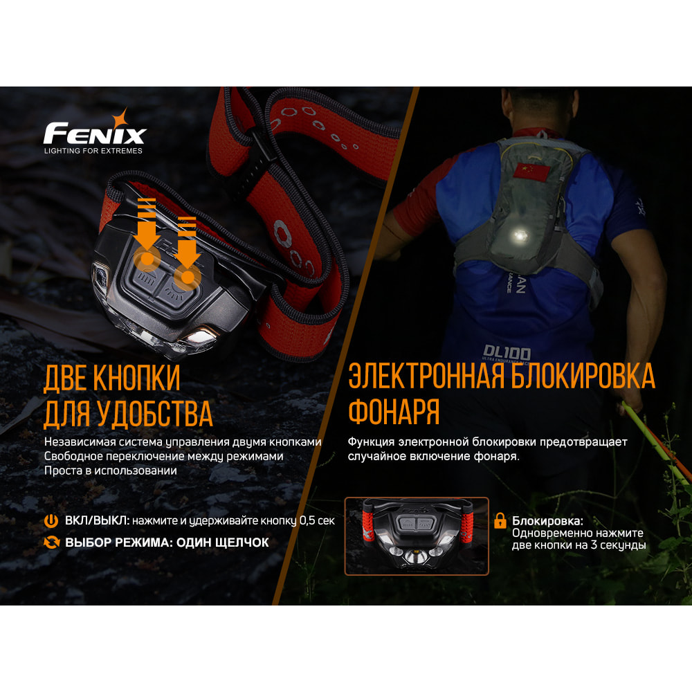 Ліхтар налобний Fenix HL18R-T