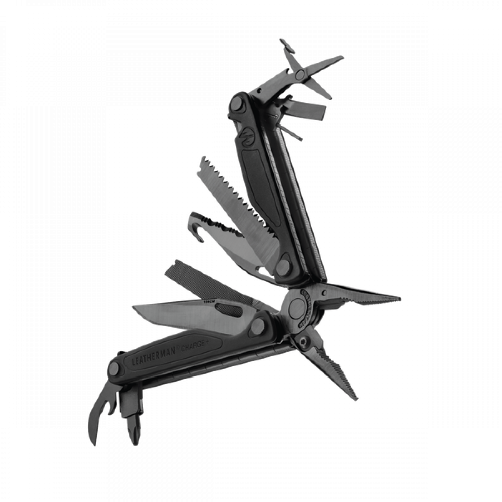 832601 Мультиінструмент LEATHERMAN CHARGE PLUS BLACK, синтетичний чохол, картонна коробка