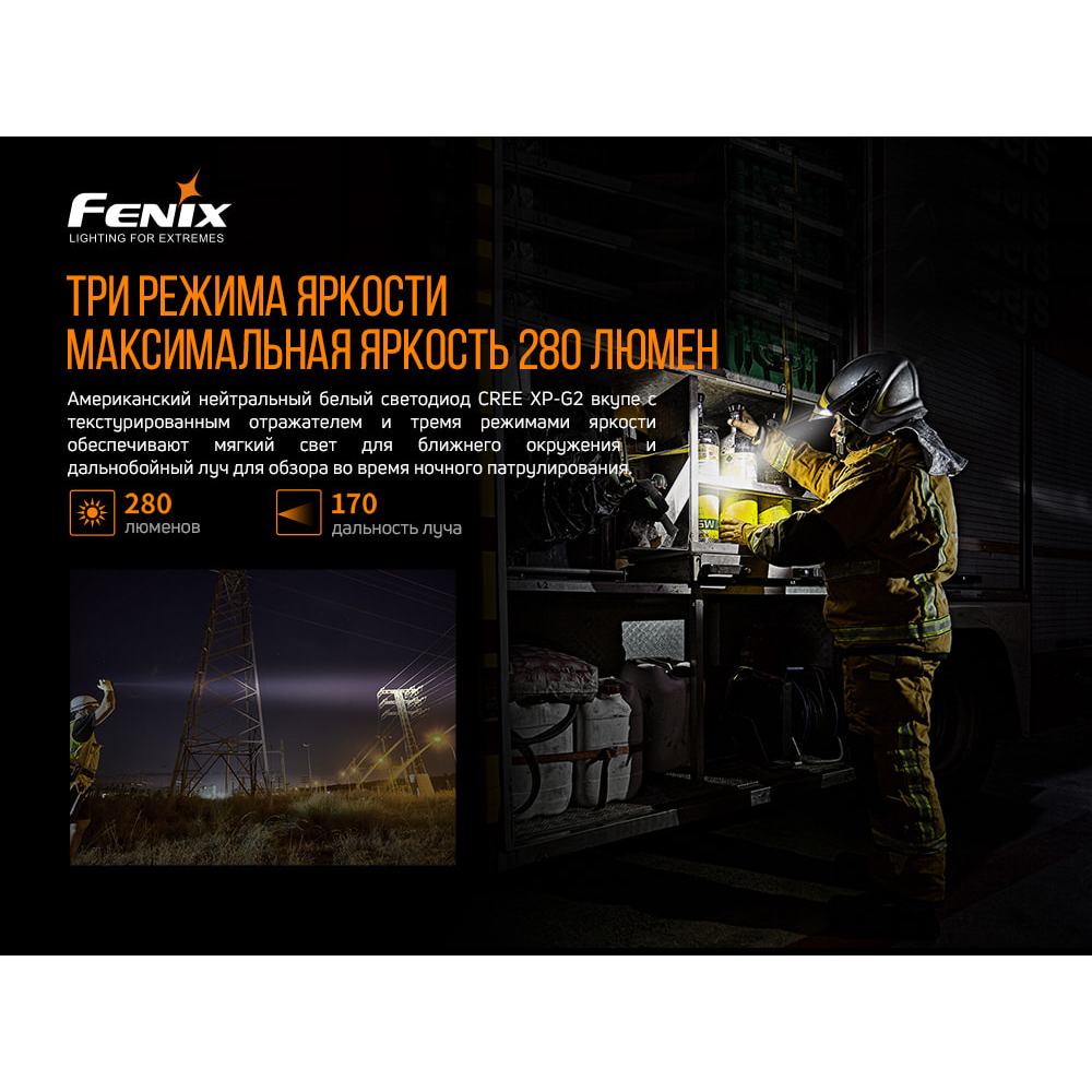 Ліхтар ручний вибухобезпечний Fenix WF30RE