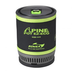 Газовий пальник Kovea Alpine Pot EZ-ECO KGB-1410 Газовий пальник Kovea Alpine Pot EZ-ECO KGB-1410