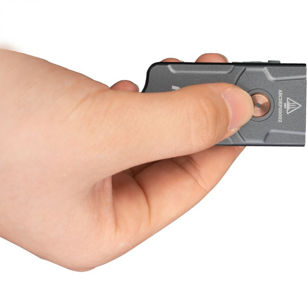 Ліхтар наключний Fenix E03R V2.0, синій