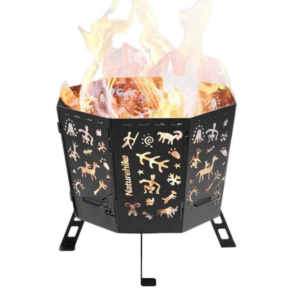 Гриль портативний розкладний Naturehike CNH22CJ036, сталь