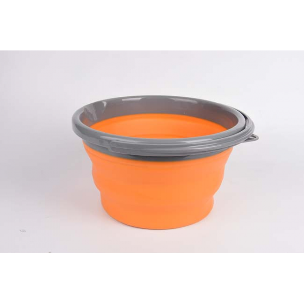 Відро TRAMP складане силіконове 10л, Оранжевый