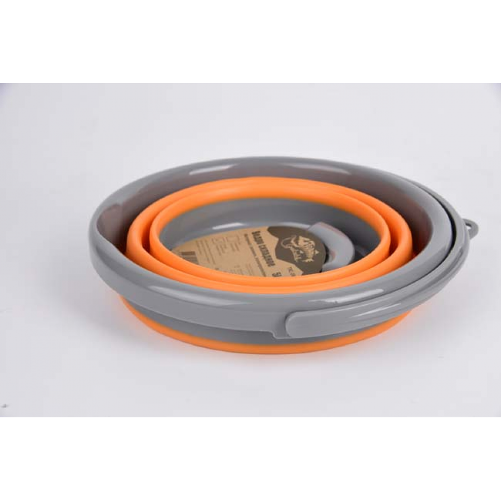 Відро TRAMP складане силіконове 5л, Помаранчевий