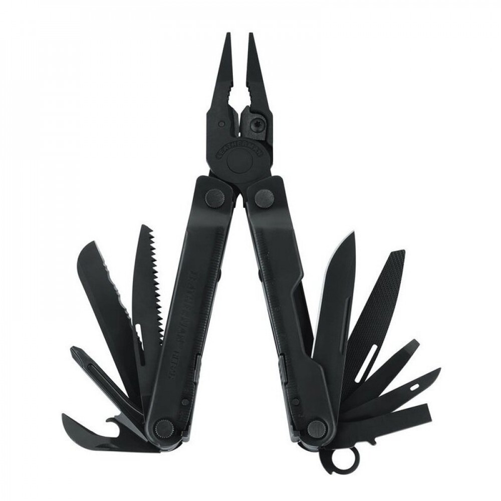 831563 Мультиінструмент LEATHERMAN Rebar Black, чохол Molle, картонна коробка