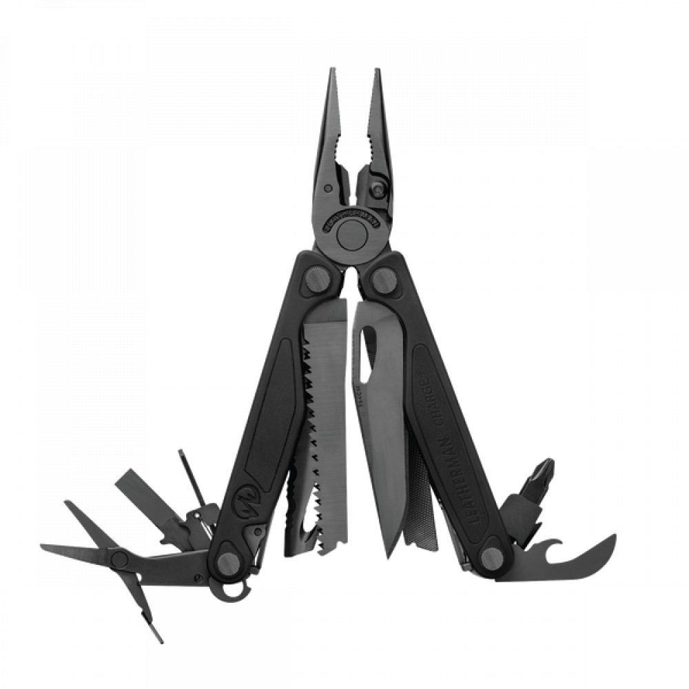 832601 Мультиінструмент LEATHERMAN CHARGE PLUS BLACK, синтетичний чохол, картонна коробка