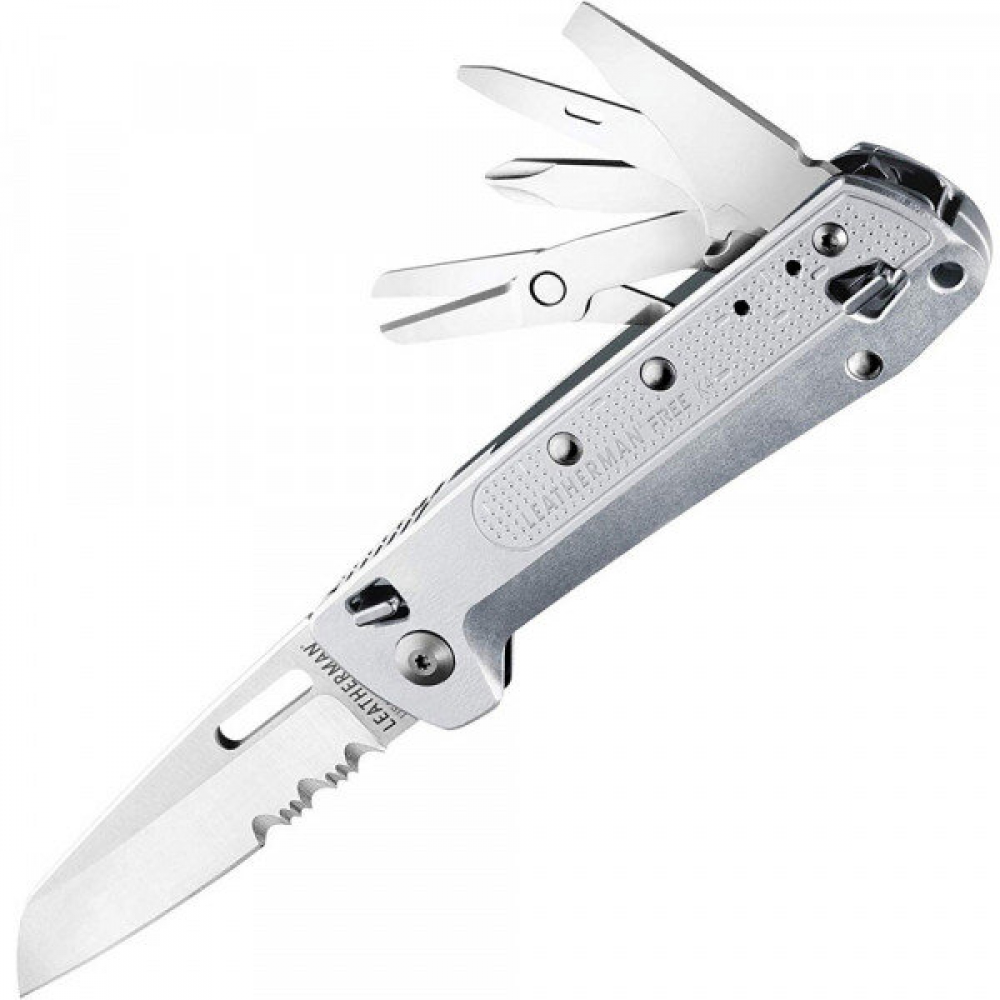 832663 Ніж-мультитул Leatherman Free K4x, silver