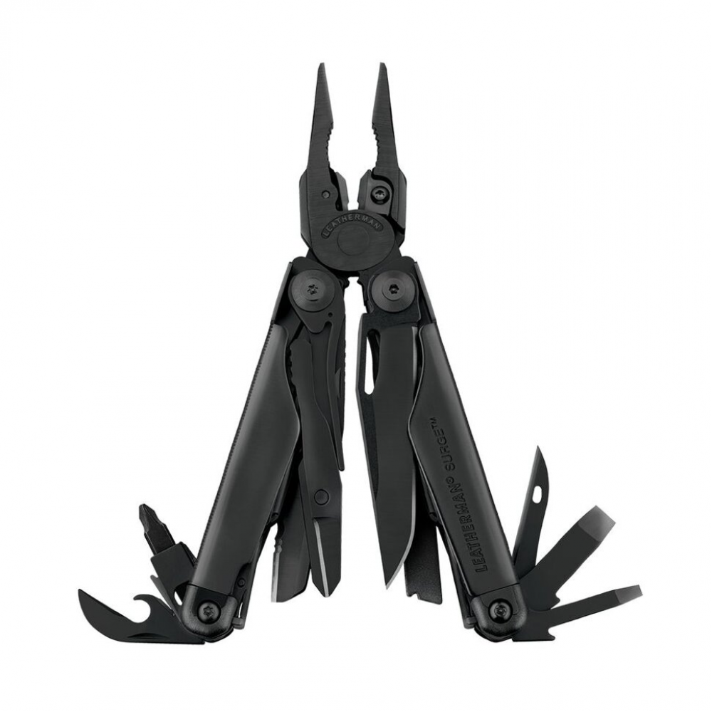 831333 Мультитул Leatherman Surge Black, чохол Molle, картонна коробка
