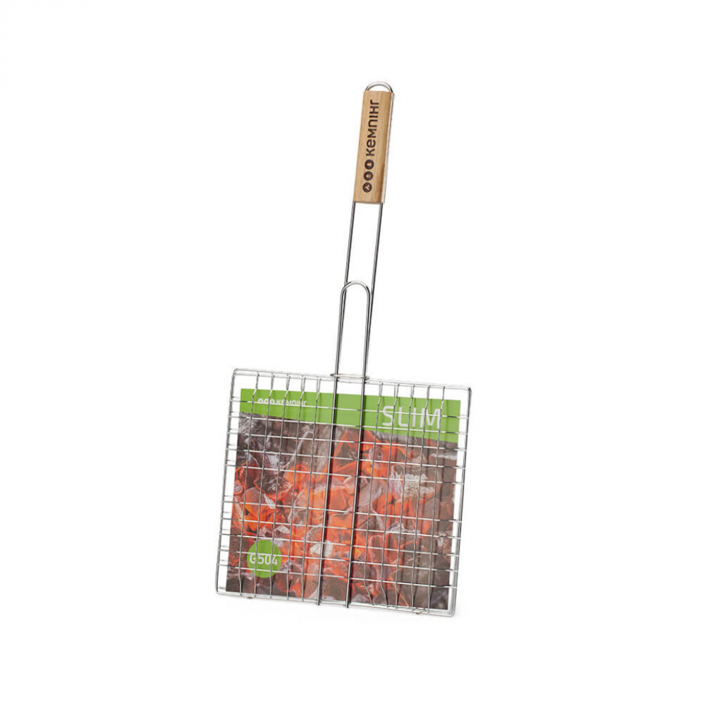 Двойная решетка для гриля Кемпинг Slim G504