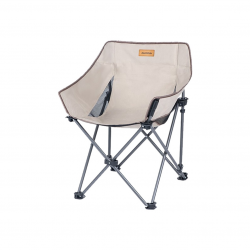 Крісло складане Naturehike NH20JJ022 600D Oxford Cotton / сталь, бежевий Крісло складане Naturehike NH20JJ022 600D Oxford Cotton / сталь, бежевий
