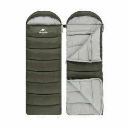 Спальник з капюшоном Naturehike U350 NH20MSD07, (1°C), правий, зелений Спальник з капюшоном Naturehike U350 NH20MSD07, (1°C), правий, зелений