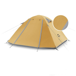 Намет двомісний Naturehike P-Series NH18Z022-P 210T/65D, жовтий Намет двомісний Naturehike P-Series NH18Z022-P 210T/65D, жовтий
