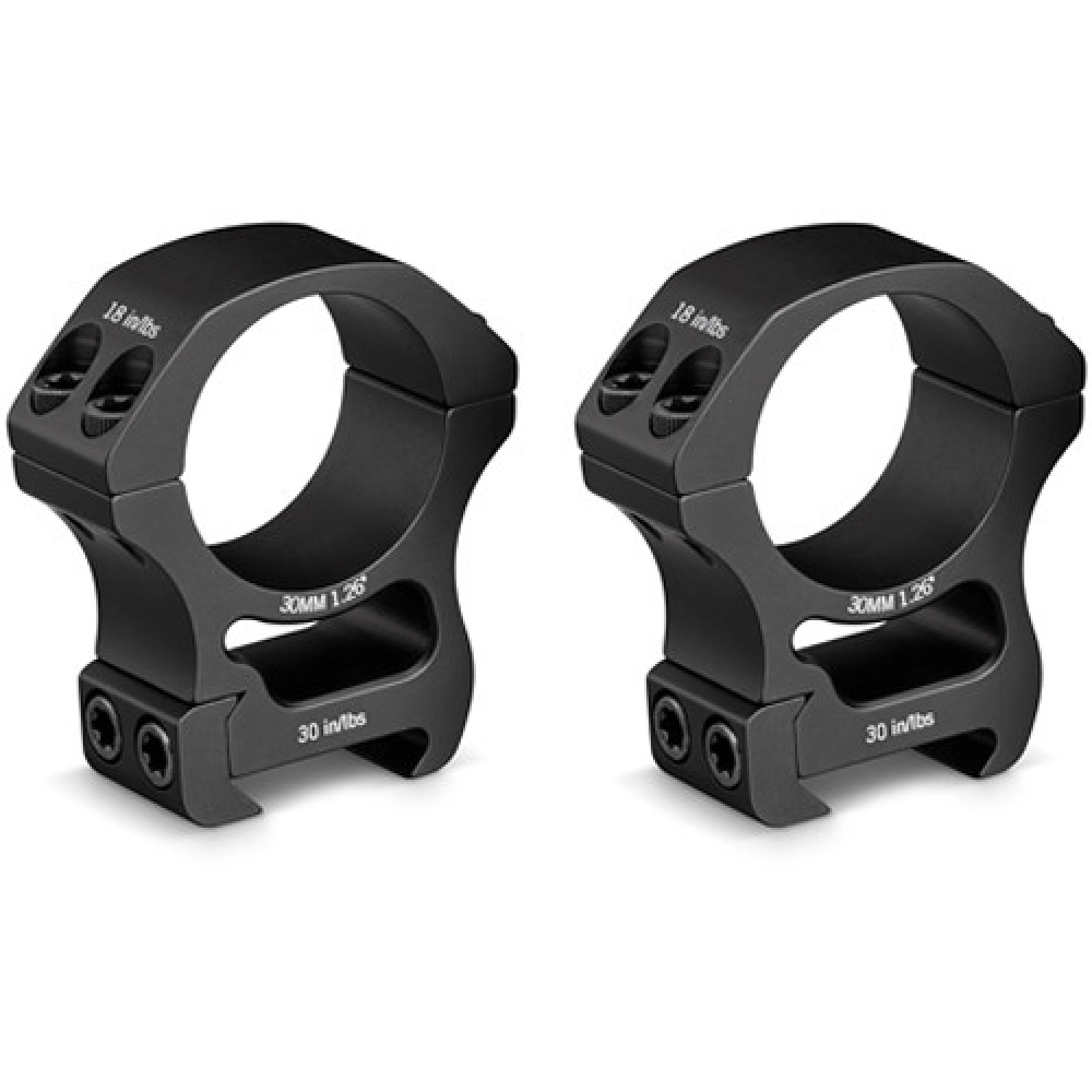 Кільця Vortex Pro Series. d - 30 мм. High. Weaver,Picatinny