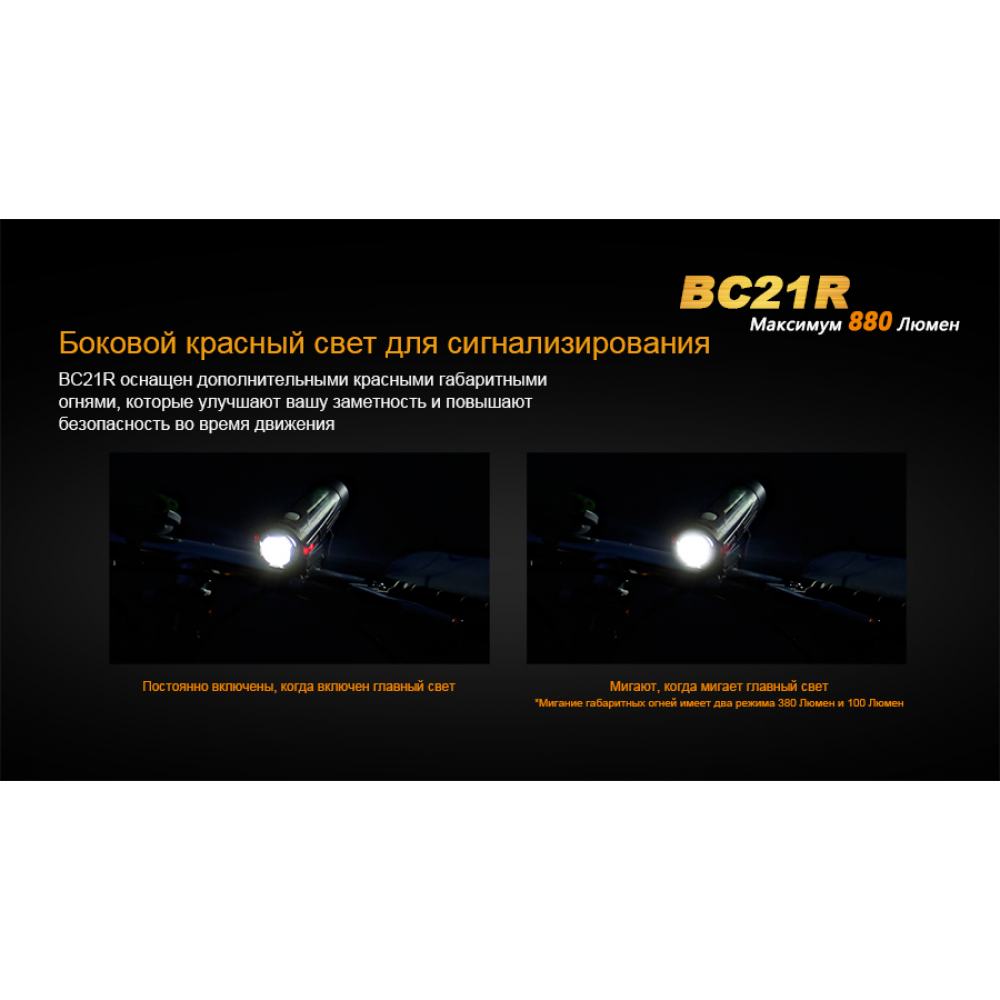 Велофара Fenix BC21R