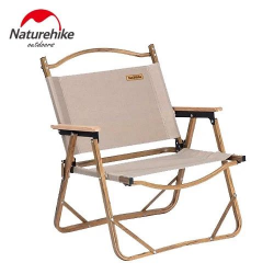 Крісло складане Naturehike MW02 NH19Y002-D, 600D Oxford / алюміній, р-р M, бежевий Крісло складане Naturehike MW02 NH19Y002-D, 600D Oxford / алюміній, р-р M, бежевий
