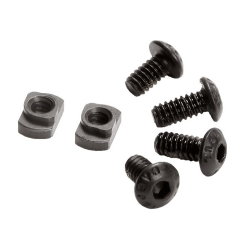 Набір Magpul М-LOK T-Nut (гвинти з гайками). Колір: чорний Набір Magpul М-LOK T-Nut (гвинти з гайками). Колір: чорний