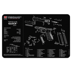Килимок настільний Tekmat Glock Gen4 28x43 см Килимок настільний Tekmat Glock Gen4 28x43 см