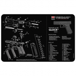 Килимок настільний Tekmat Glock Gen5 28x43 см Килимок настільний Tekmat Glock Gen5 28x43 см