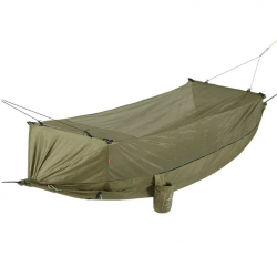 Гамак одномісний з москітною сіткою Naturehike NH22DC004, 210T polyester, темно-зелений Гамак одномісний з москітною сіткою Naturehike NH22DC004, 210T polyester, темно-зелений