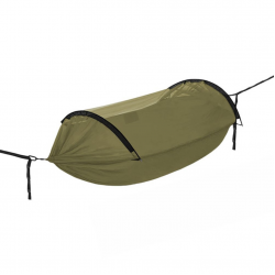 Гамак 3-в-1 з москітною сіткою Naturehike CNH22HJ001, 210T polyester, темно-зелений