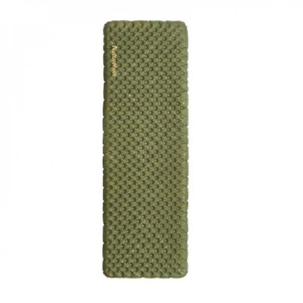 Матрац надувний надлегкий Naturehike CNH22DZ018, із мішком для надування, прямокутний зелений 196 см