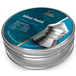 Кулі пневматичні H&N Silver Point 55 мм 1,11г 200шт/уп (92345500003) Кулі пневматичні H&N Silver Point 55 мм 1,11г 200шт/уп (92345500003)